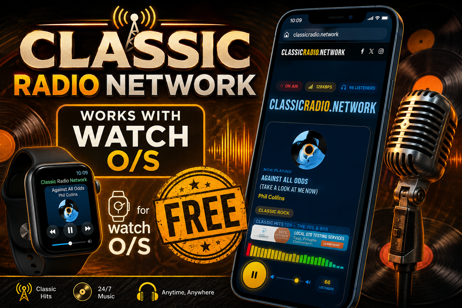 Classic Radio Network Logo